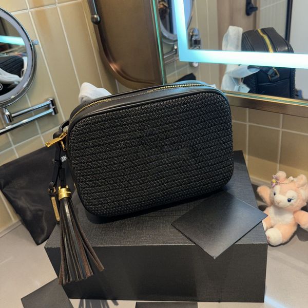 Nouveau sac photo de luxe sac à main sac à bandoulière marque LOULOU en forme de Y designer couture en cuir dames chaîne en métal noir à clapet messager chaîne sacs femmes fourre-tout sacs