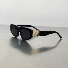 Neuer Luxusdesigner 2023 neue hohe Version Doppel-B-Katzenaugen-Sonnenbrille Damengesicht kleine Sonnenbrille im französischen Stil BB