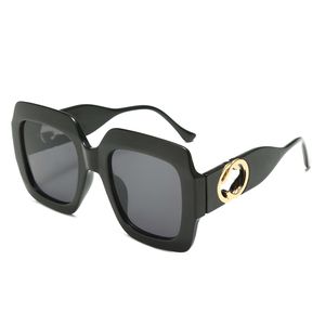 nieuwe luxe designer merk vierkante zonnebril designer zonnebril hoge kwaliteit lenzenvloeistof dames heren bril dames zonnebril uv400 lens unisex met doos
