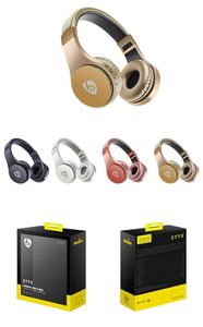 Nouveau designer de luxe S55 portant des écouteurs avec carte FM écouteurs casque pliable monté sur la tête pour téléphone portable intelligent écouteur sans fil Bluetooth casque