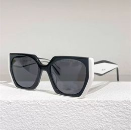 Nuevas gafas de sol de diseño de lujo para mujer Symbole gafas de sol para hombre tonos polarizados luneta conducción marco triangular gafas de diseño estampado de leopardo gafas de spr14w