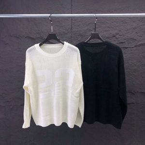 Nouveau Pull de créateur de luxe de haute qualité printemps/été marque de mode motif de lettre pull à manches longues