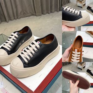 Nouveau Designer de luxe Femmes Big Head Casual Chaussures MM Mode Casual Appartements En Cuir Tissu Printemps Explosion Avec Boîte et Sac À Poussière 35-40