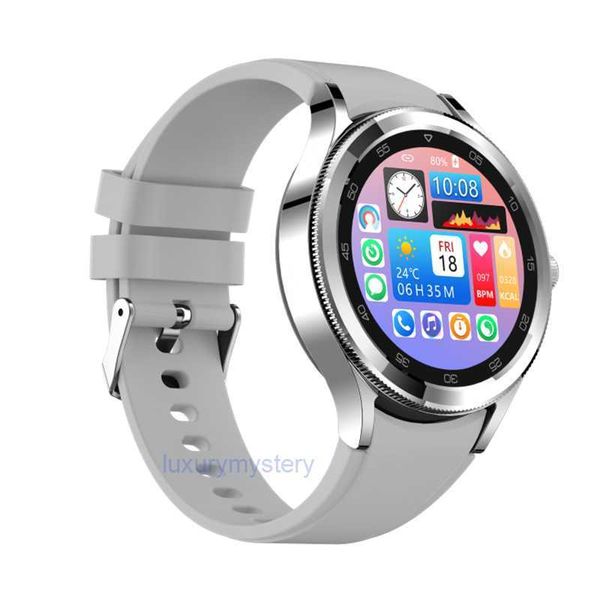 Nouveau Luxury English Smart Watches Mens Full Touch Screen Fitness Tracker IP67 Bluetooth imperméable pour Android iOS Smartwatch Man Sport Watch Watch Wholesale R