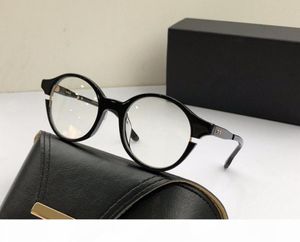Nouvelles lunettes optiques de mode de luxe Siglo Round Cadre simple Avantgarde populaire Généreux style décontracté Eyeglass Flat Light E5906080