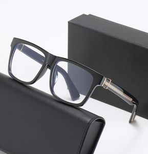 Nouvelle mode de luxe Cadre carré de lunettes vintage 1047 2910 Lunettes Prescription Steampunk Style Men Transparent Lens Clear 7318337