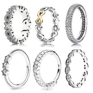 Nouveaux anneaux d'équipement de luxe pour femmes de haute qualité tendance de la mode en gros bijoux glamour adapté aux anneaux pandora originaux