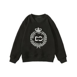 nieuwe luxe kindersweatshirt met lange mouwen en 6 kleuren kindersweatshirt met ronde hals designer jongens meisjes hoodie klassieke letterprint hoodies CSD2402021-8