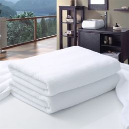 Nieuwe luxe grote hotel witte katoenen badhanddoek voor volwassenen Sauna schoonheidssalon handdoeken sprei badkamer strand handdoek 6 maten 201217