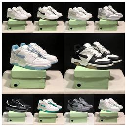 Nuevo diseñador de plataforma baja de lujo fuera de la oficina Sneaker Offs Men Women White White White Red Green Vintage Bottoms Hoafers Diseñador de diseñadores OG Entrenadores