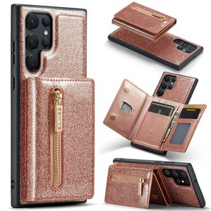 Étui portefeuille à rabat en cuir magnétique de luxe, pour Samsung Galaxy S23 Ultra S22 S21 FE S20 note 20, housse multi-cartes, nouvelle collection