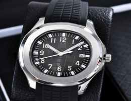 Novo relógio mecânico de luxo automático fashion à prova d'água cinto de borracha calendário relógios várias cores estão disponíveis5361359