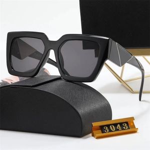 Nouvelles lunettes de soleil ovales de luxe pour hommes femmes UV400 carrés polarisés nuances d'été lunettes polarisées noir vintage lunettes de soleil surdimensionnées avec boîte