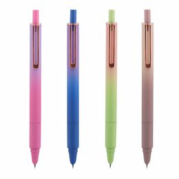 Nieuwe luxe kwaliteit mode 4 kleuren Studenten School Office Supplies Press Fountain Pen