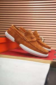 Nieuwe luxe zomerwandeling herenschoenen oxfords flats lederen schoenen Destin loafers lage hak bruiloft luxe heren zwarte klassieke skateschoen met doos eu38-45