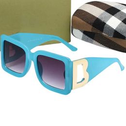 Nieuwe luxe zonnebrillen damesontwerper Modemerk Zonneschade eyeshield bril met vrije tijd
