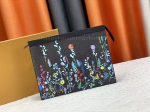 Nueva cartera de lujo Diseñador Flor Bolsos de embrague para niñas Mujeres Top Grado Moda Totes Flor blanca Monedero Monedero Muñeca Cremallera Bolsos Bolso de cuero real 0011