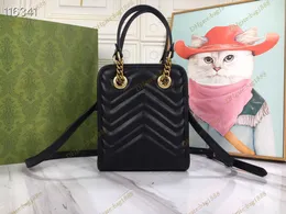 Nuevo bolso de lujo para mujer, bolso de diseñador, bolso de mano de rayas con puntada acolchada a la moda, bolso cuadrado con cadena vertical, minibolsos cruzados de un hombro