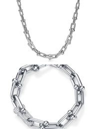 Nieuwe luxe dameshanger lang 45 50 60 cm designer ketting sieraden armband kettingen Verlovingsset voor dames mode Topkwaliteit Bruiloft Accessoires 214