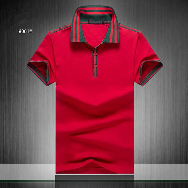 New Luxurys Designers Men Dress camiseta hombre polo Moda Bordado Carta Patrón Imprimir Transpirable Hombres Casual Tops Mujeres Camisetas de manga corta Alta calidad M-3X g21