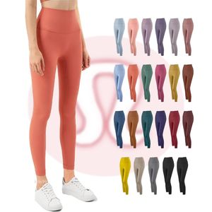 nouveau pantalon luyoga lu aligner leggings femmes shorts neuvième pantalon tenues dame sport dames pantalons exercice vêtements de fitness filles course leggings gym slim fit pantalon