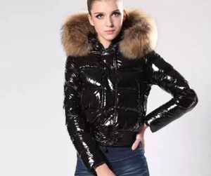Nouvelle marque de marque Fomes Femmes glombées sur la veste hivernale Femmes habillées Real Raccoon Fur Coat détachable Hood Hood Parkas Cele4726532