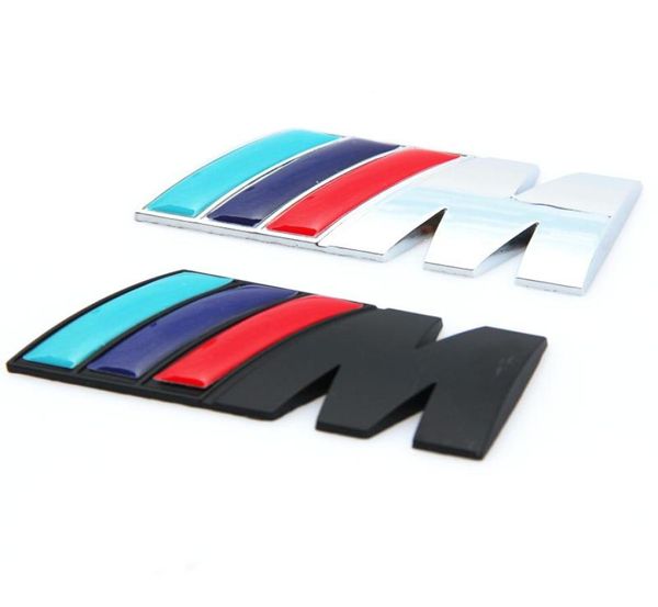 New M Power Series Logo Sticker Emblem Badge Chrom 1 3 4 5 6 7 E Z X M3 M5 M6 Mline pour BMW M2899200