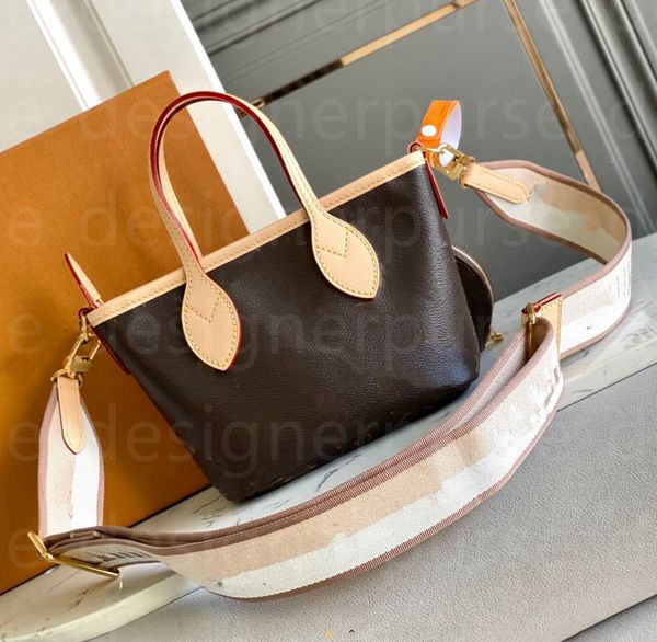 Nouveau M46786 BB Sacs Designer Sacs à bandoulière avec porte-monnaie Pendentif Casual réglable large bandoulière Top qualité sacs à main en cuir véritable pour les femmes Mini panier sac