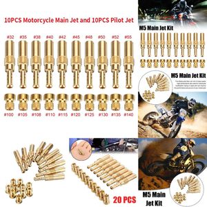 Nouveau Kit principal M5 10 pièces Jet lent/pilote pour carburateur de moto PWK Keihin OKO CVK NSR KSR PWM