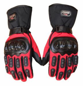 Nuevos guantes de moto MADBIKE, gruesos, impermeables, cálidos, fríos, de invierno, para exteriores, resistentes al viento, guantes de moto, color negro, azul, rojo, talla M L 9421598