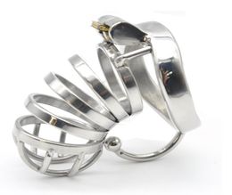 NIEUWE MAGIC LOCK PENIS RING COM CAGE CAGE Roestvrijstalen riemapparaten Bondage SM Sex Toys for Men8125216