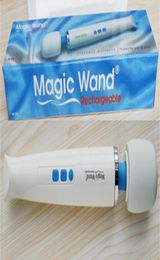 New Magic Wand poderosos Vibradores AV Recargables Full Body Personal Massorger HV270 Producto de masturbación femenina Toy de sexo para adultos9934448