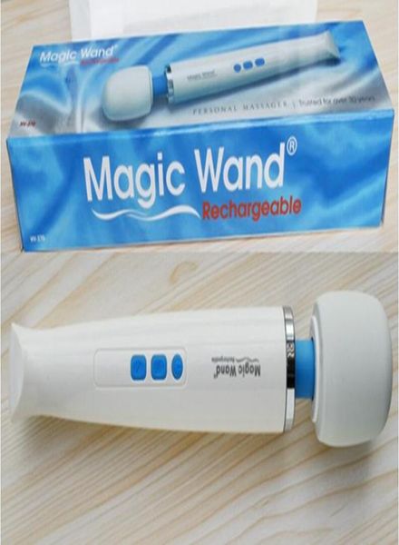 New Magic Wand poderosos Vibradores AV recargables Full Body Personal Massorger HV270 Producto de masturbación femenina Toy de sexo para adultos 3562332