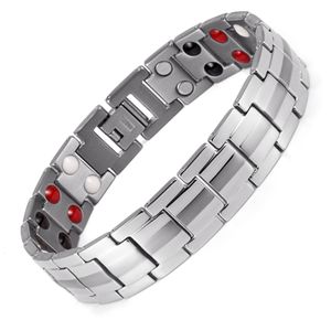 Nouveau bracelet magnétique 4 couleurs perte de poids énergie tennis aimants bijoux minceur bracelet bracelets torsadé thérapie magnétique soins de santé