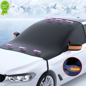 New Magnetic Car Front Windscreen Cover Car Snow Ice Protector Sun Shade Waterproof Exterior Covers Auto Accessories