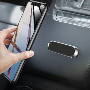 Nieuwe Magnetische Auto Telefoon Houder Mini Strip Plakken Stand Voor iPhone 13 Pro Huawei Xiaomi Muur Magneet GPS Auto ondersteuning Auto Houder
