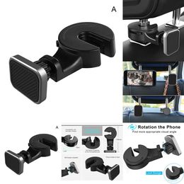 Nieuwe magnetische telefoonhaak achterbank hoofdsteun universele soporte ipad voor iphone houder stand magneet mount auto-accessoires