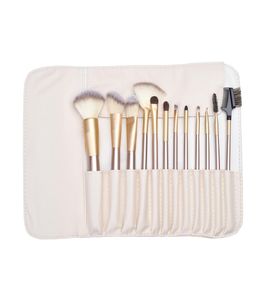 NOUVEAU MAQUEUP BROSSING BROSSE Set 12pcs Soft Synthetic Professional Cosmetic Makeup Foundation Powder Blush Eyeliner Brushes Kits4770615