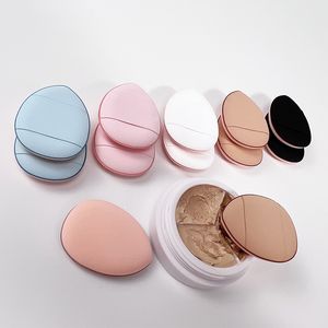 Mini esponjas de maquillaje 500 Uds Mini dedo Puff base en polvo detalle esponja cara corrector crema mezcla accesorios cosméticos