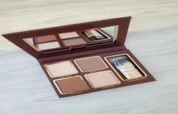 Nieuwe make -up cocoa contour gebeiteld tot perfectie gezicht contouren Highlighters Kit Bronzers Highlighters Epacket Ship1862075