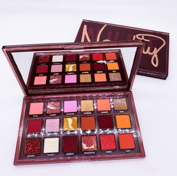 Nouveau maquillage fard à paupières Palette Naughty Nude 18 couleurs ombre à paupières miroitant mat fard à paupières beauté naturelle cosmétiques cadeau de Noël 3355526