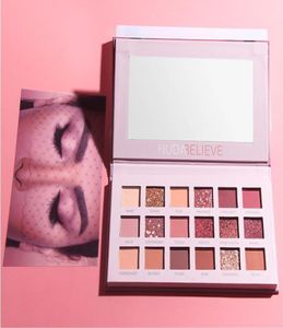 Nouveau maquillage HUDAbelieve Desert Rose Rose 18 couleurs nacré miroitant mat fard à paupières Palette beauté ombre à paupières 5036987