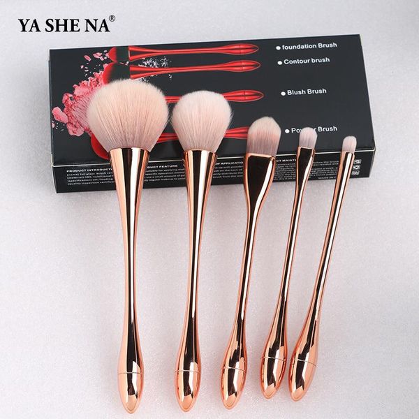 Ensemble de pinceaux de maquillage, nouveaux produits de maquillage, outils de beauté par galvanoplastie, fourrure douce, pinceaux de maquillage professionnels confortables de haute qualité