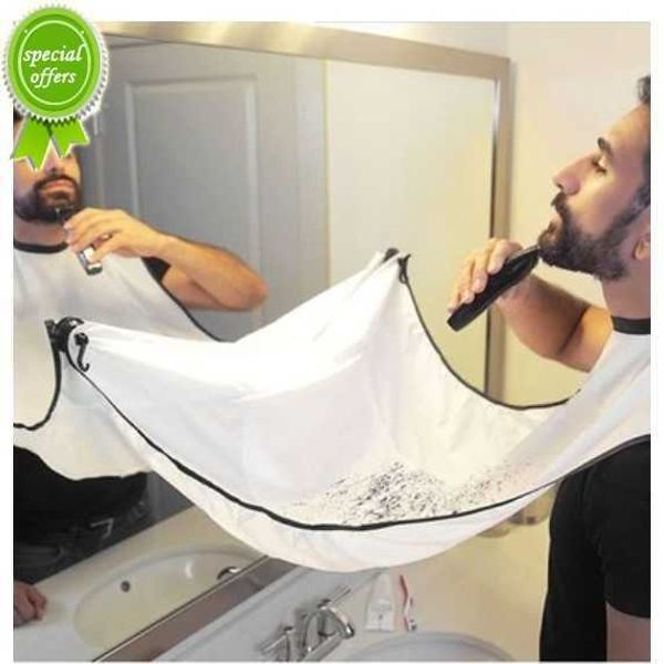 Nuevo delantal de baño para hombre, almacenamiento de corte de pelo, tela Floral impermeable, delantal para barba masculina, limpieza del hogar, estantes de almacenamiento para barba masculina