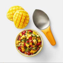 Nieuwe mango snijden creatief snijdende mango artefact fruitverdeler keukengadgets
