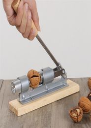 Nouveau manuel en acier inoxydable Cracker Cracker Mécanique Sheller Noisette de noix de noix rapide outils outils de cuisine Fruits et légumes T200325134624