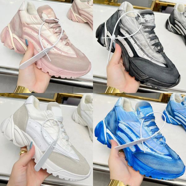 Nouvelles baskets en toile Chaussures designer chaussures sales hommes luxe hommes femmes sport chaussures rétro usées occasionnelles chaussures semelles épaisses mufeuses coulier lambris