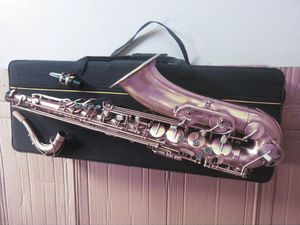 2023 Nieuwe koperen Buescher tenorsaxofoon BB Antieke kopersimulatiesaxofoon en case