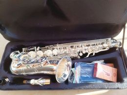 Nouveau Saxophone Alto Mark VI Eb plaqué argent, Instrument de musique e-flat professionnel avec étui