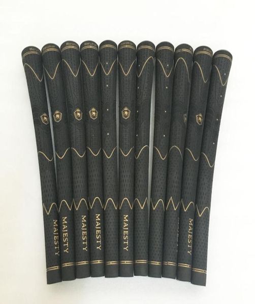 Nouvelles poignées de golf Maruman Majesty Fil de carbone de haute qualité Poignées de fers de golf Couleurs noires au choix 9pcslot Poignées de clubs de golf shi1981465